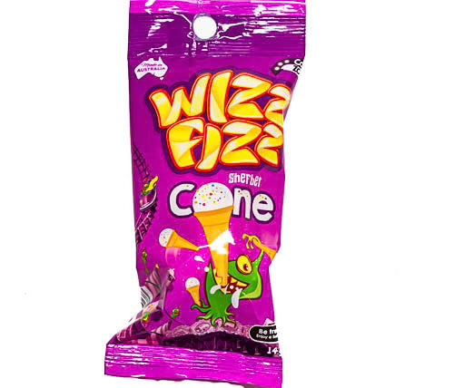 Wizz Fizz Sherbet Cones 14g