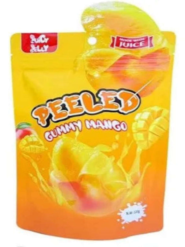Peeled Gummy Mango Peelable 130g Bag