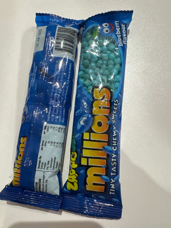 CLEARANCE Blueberry Millions 75g - BEST BEFORE 14/08/2025