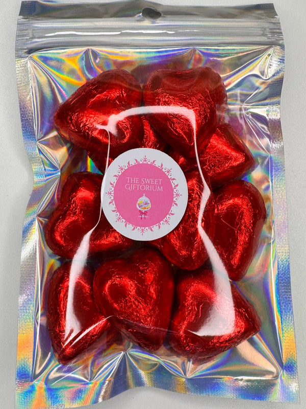 Red Chocolate Hearts