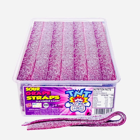 TNT Sour Straps - Pack of 6
