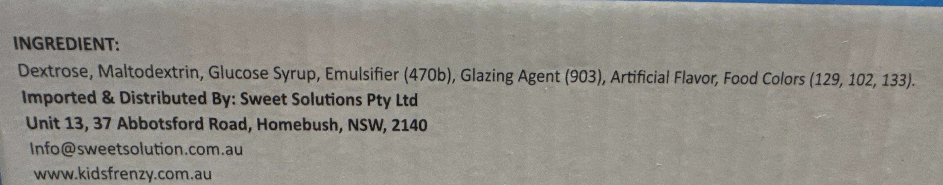 Gas Station Fruit Candy & Toy