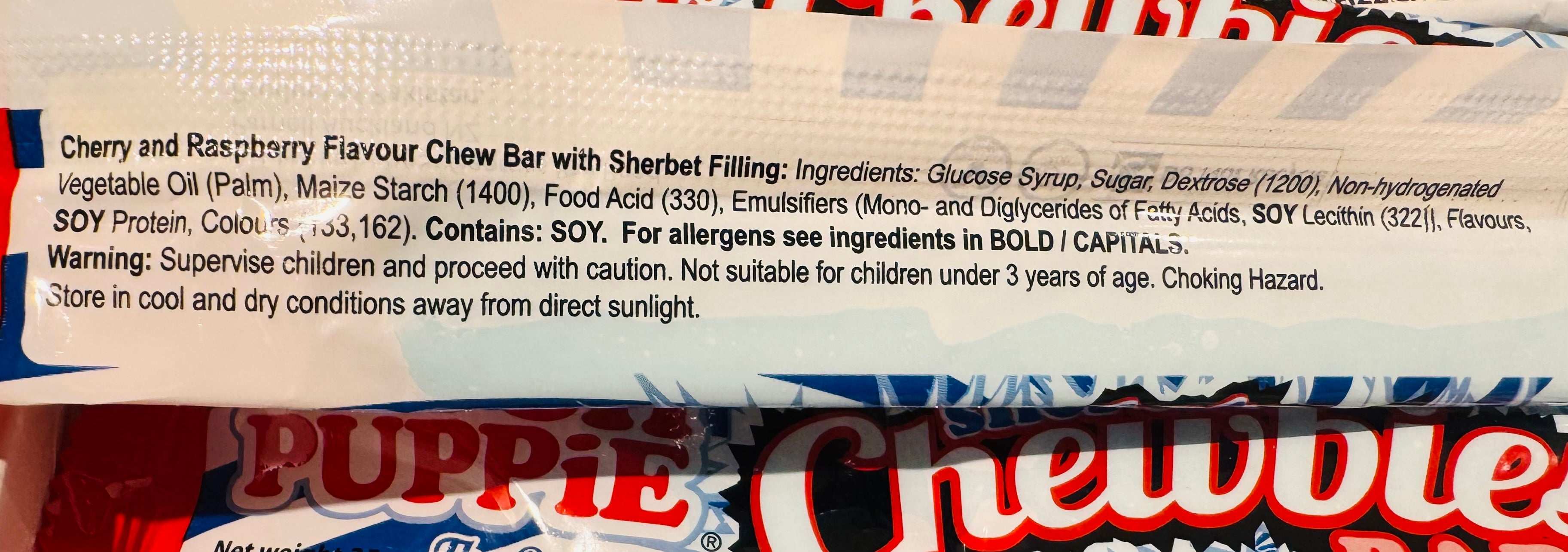 Slush Puppie Sherbet Chewbies Bar 25g