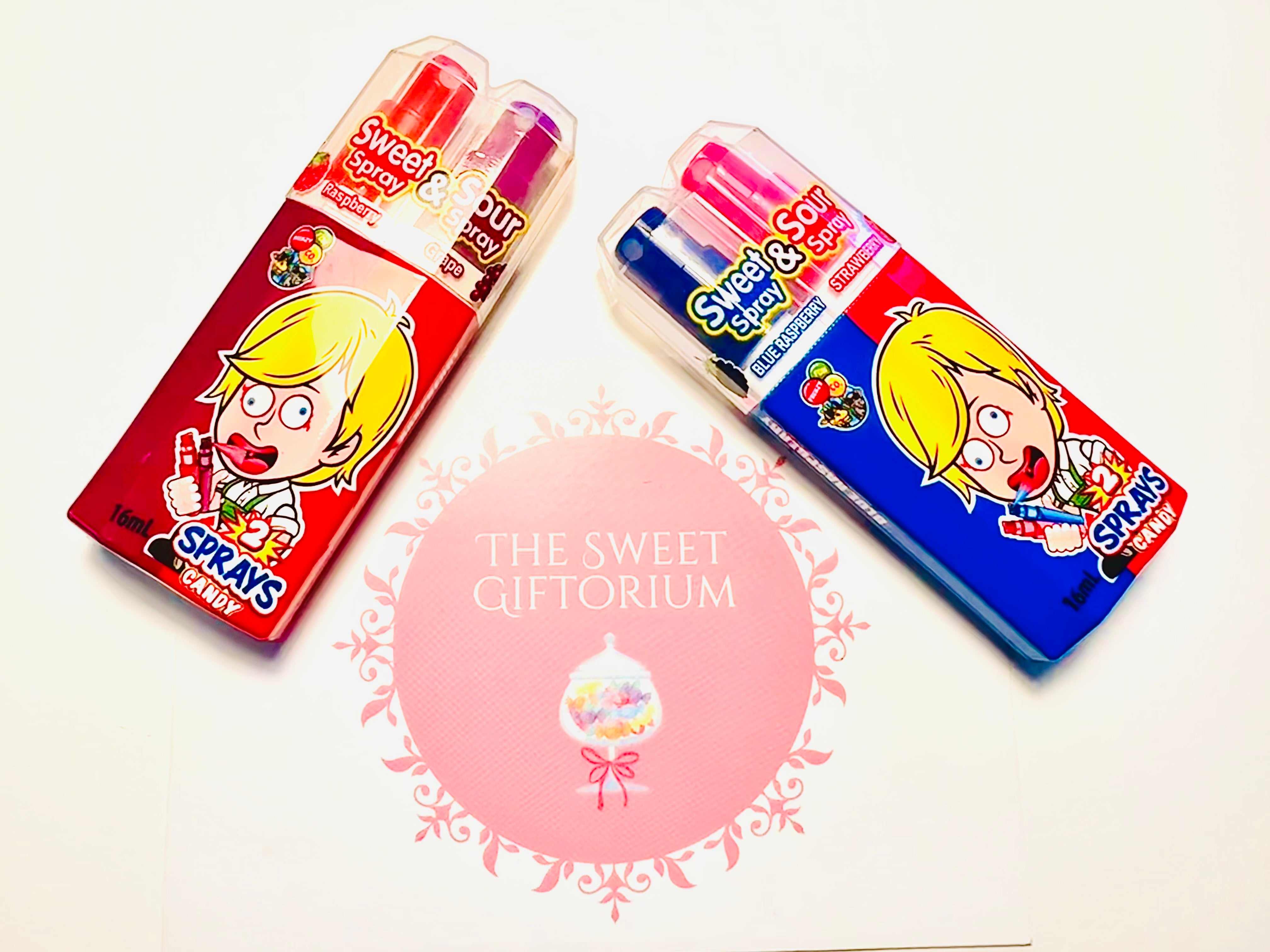 Sweet Sour Spray Candy 16ml The Sweet Giftorium Sweet Sour Spray Candy 16ml The Sweet Giftorium