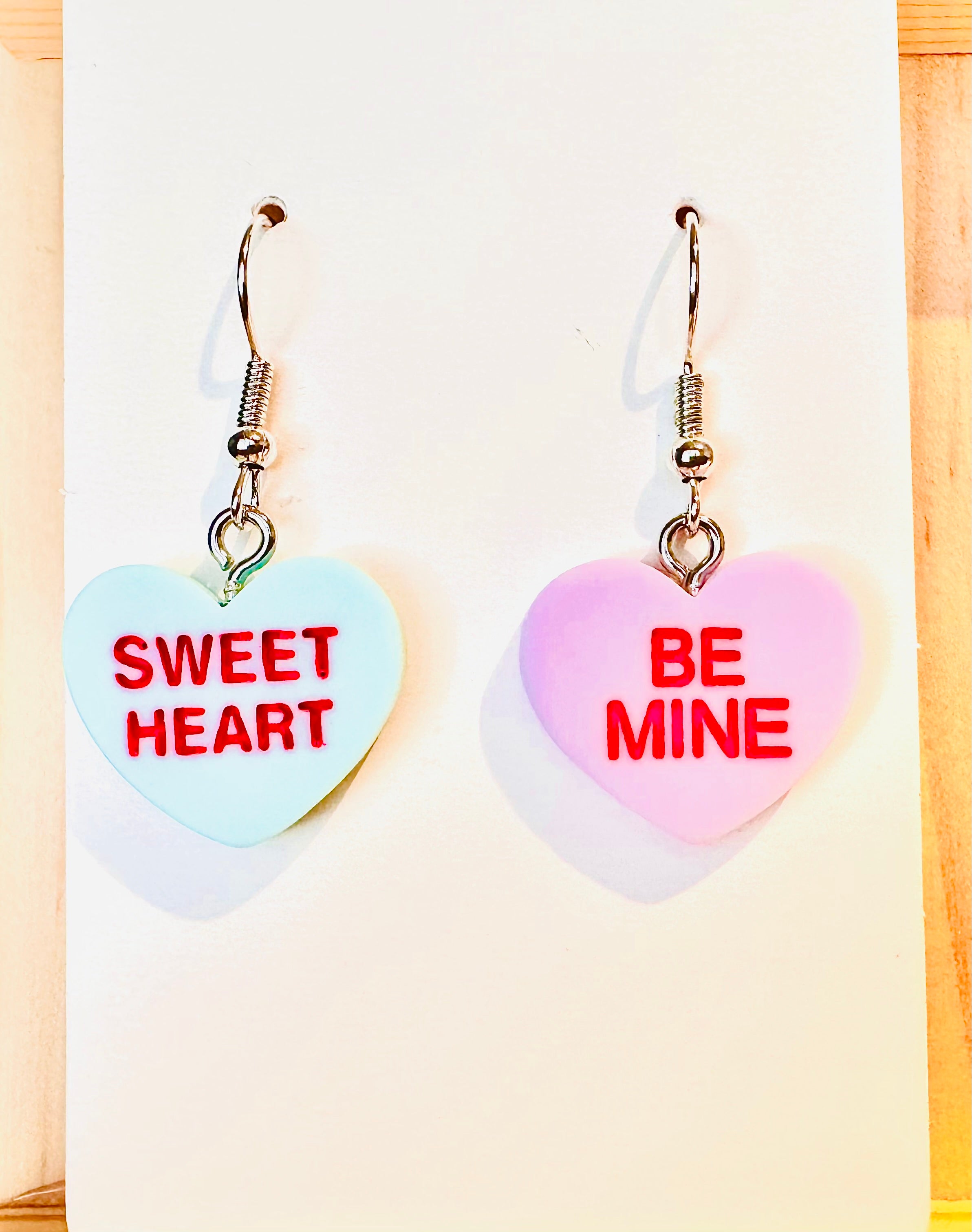 Conversation Heart Earrings