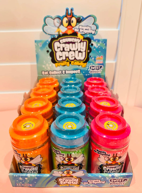 Crunchy Crawly Crew Fruity Candy 70g