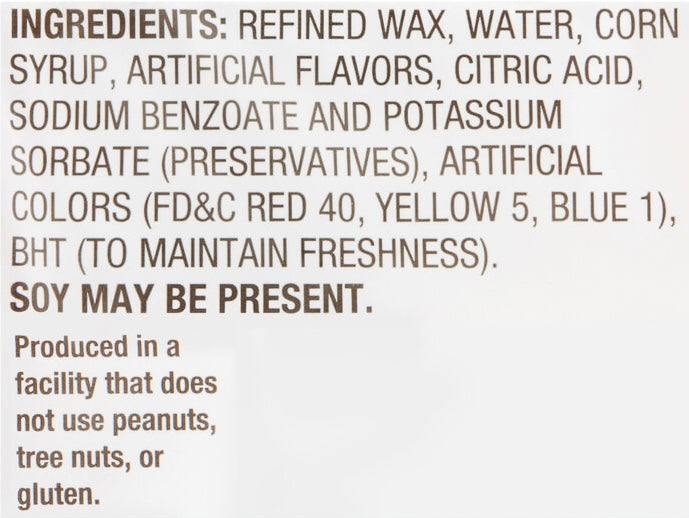 Nik-L-Nip Wax Bottles Original 8 Pack