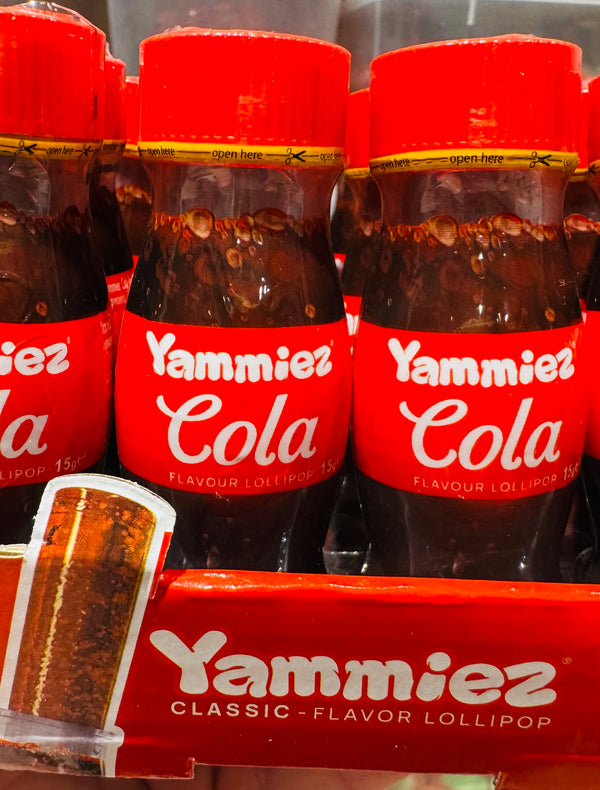 Yammiez Cola Lollipop 15g (Push Pop Style)