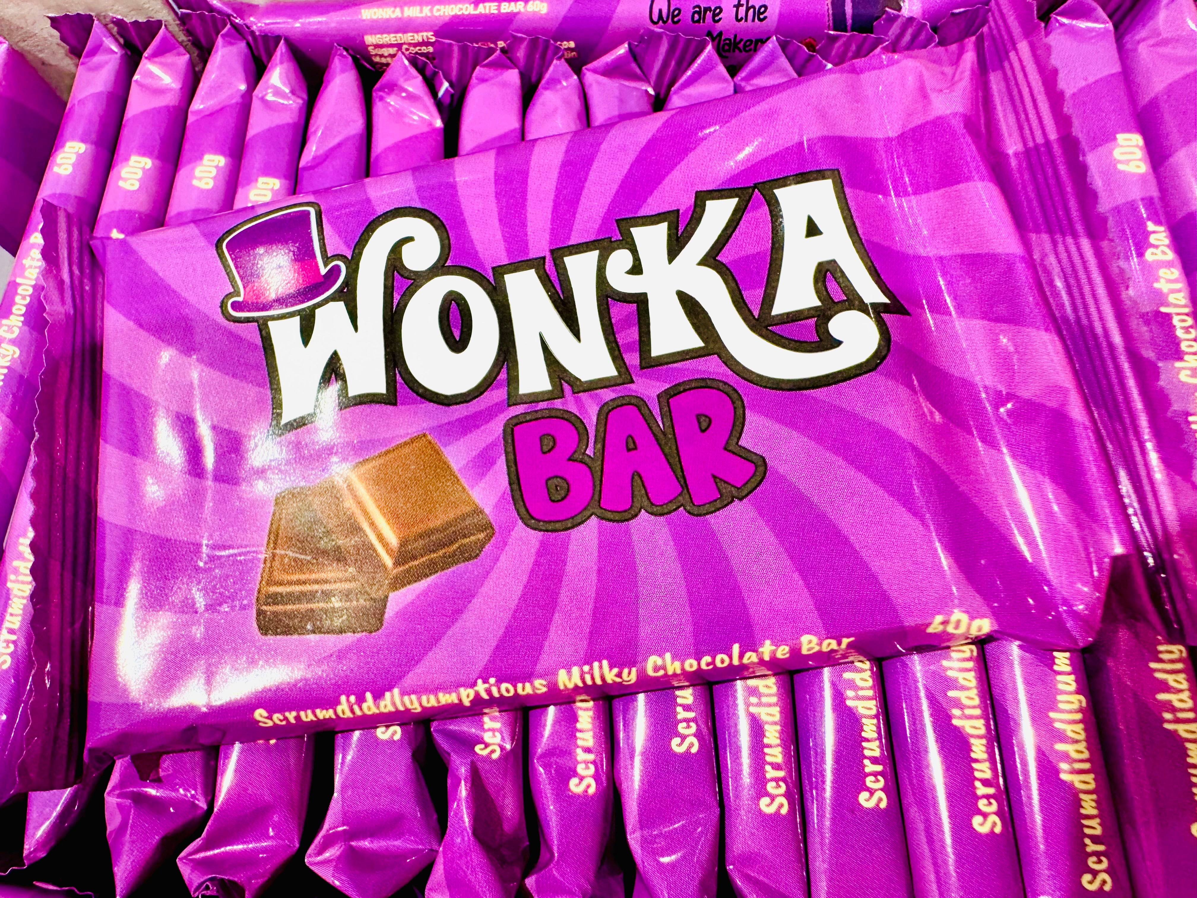 Wonka Chocolate Bar 60g