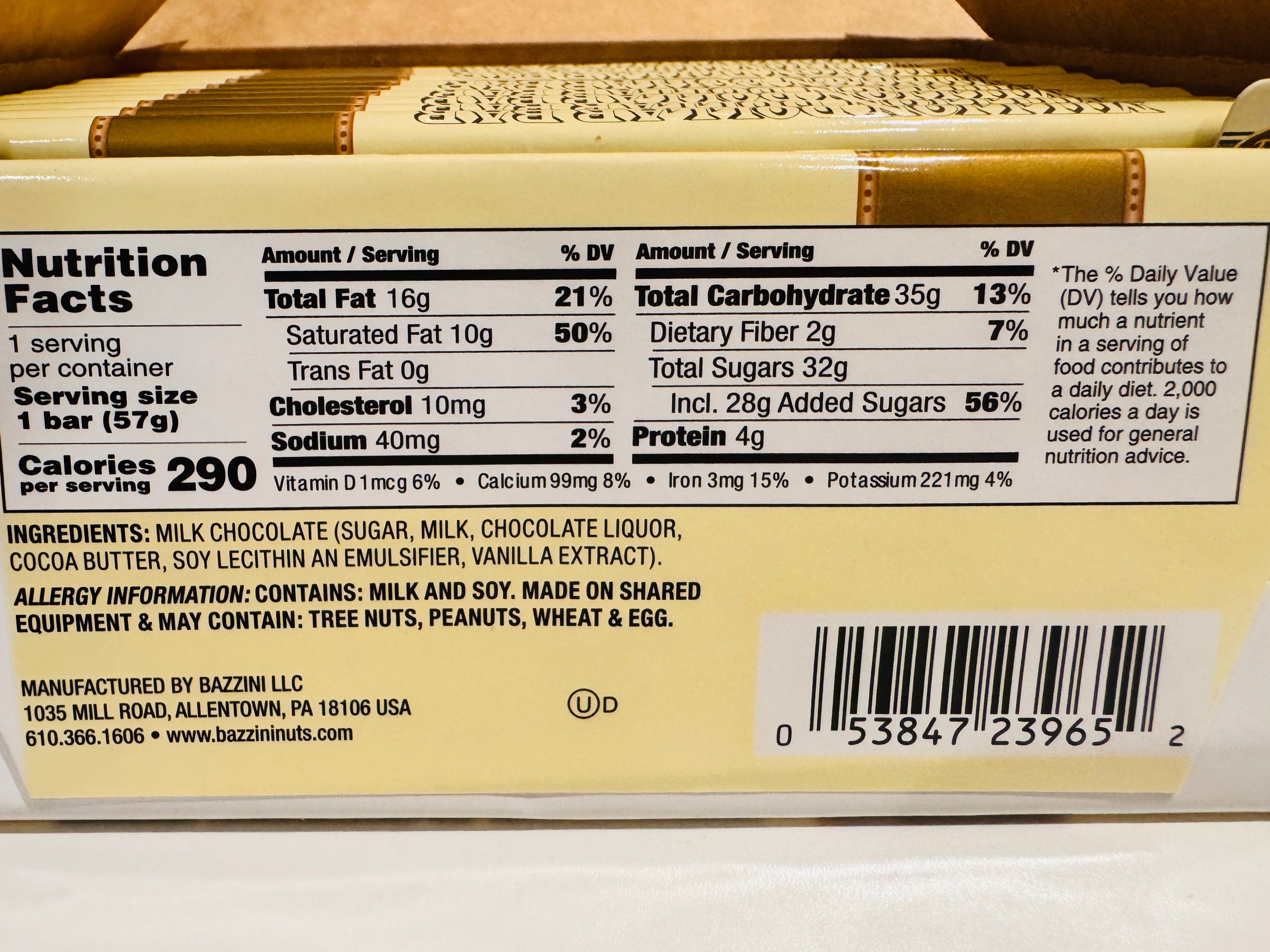 Million Dollar Bar 57g