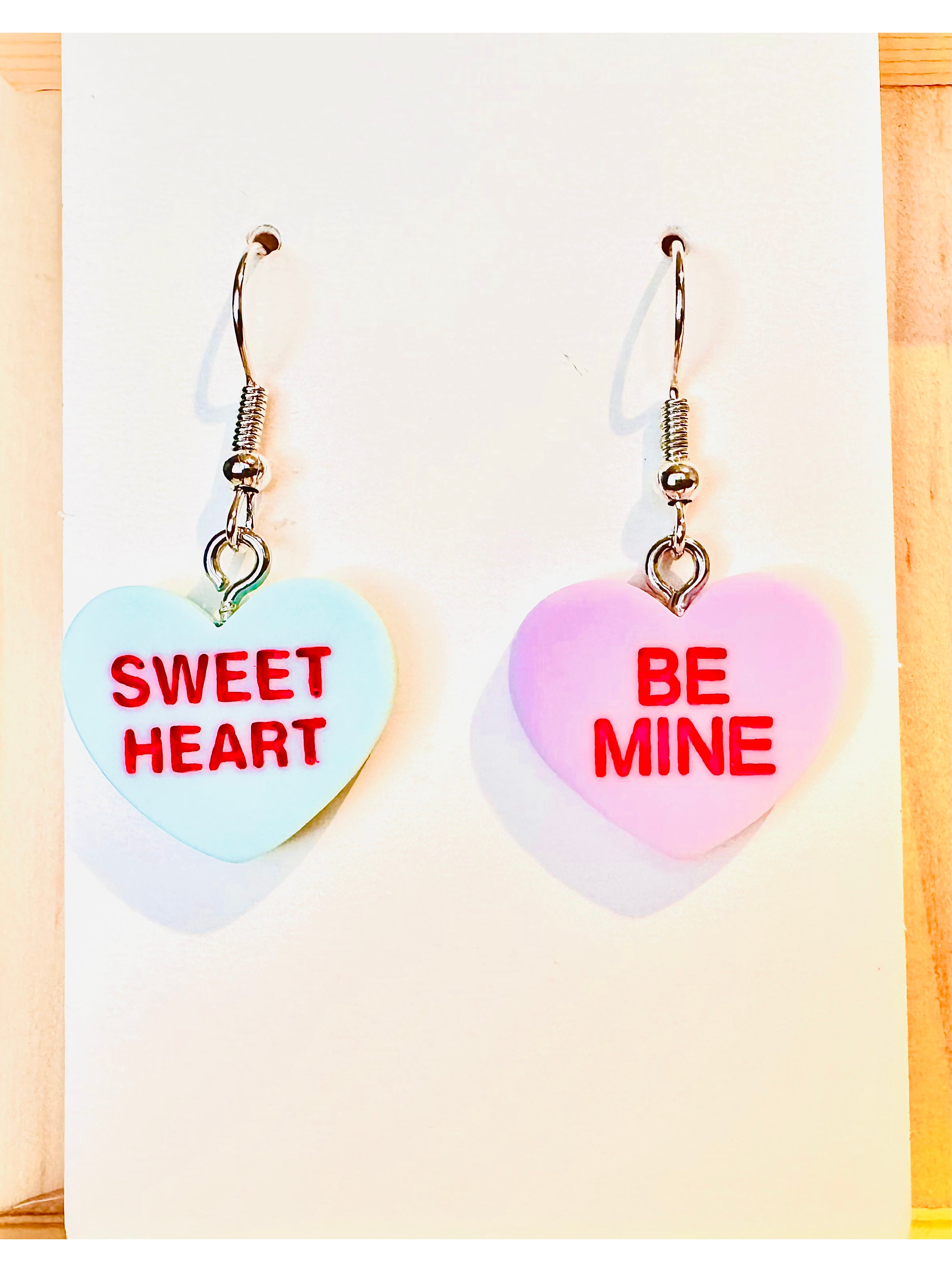 Conversation Heart Earrings