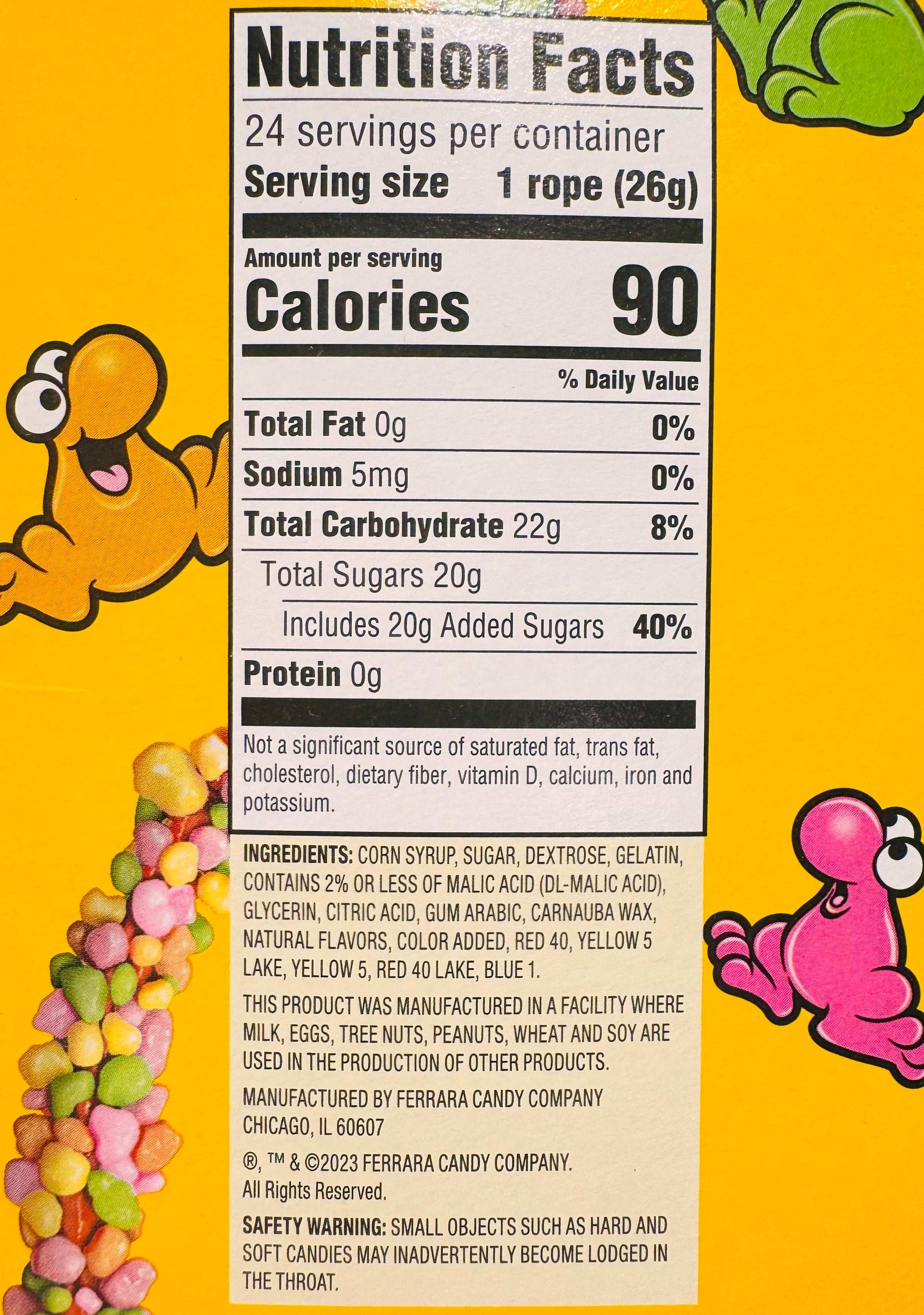 Nerds Rope Tropical 26g