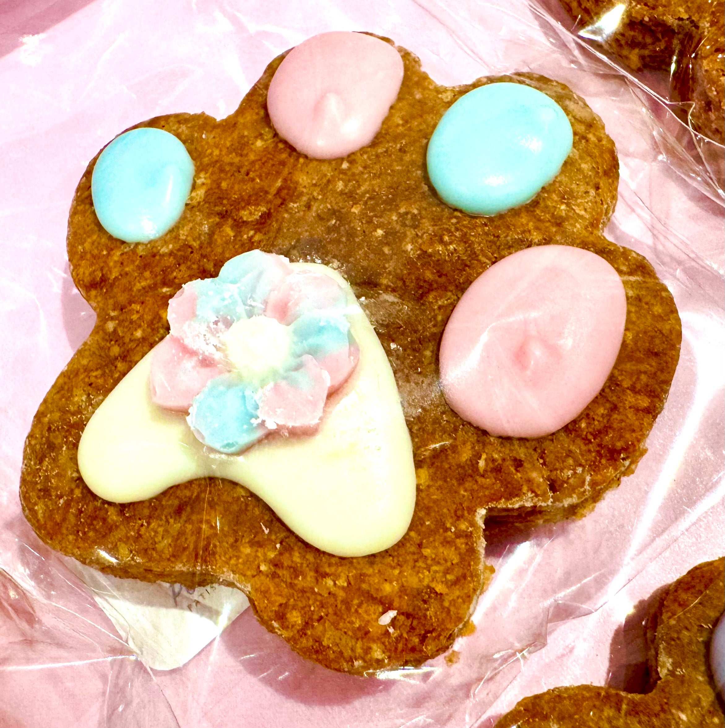 Decorated Paw Biscuits for Dogs - Pooches Patisserie
