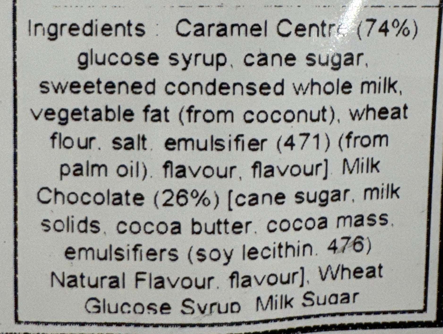 Milk Chocolate Mates (similar to Cobbers)