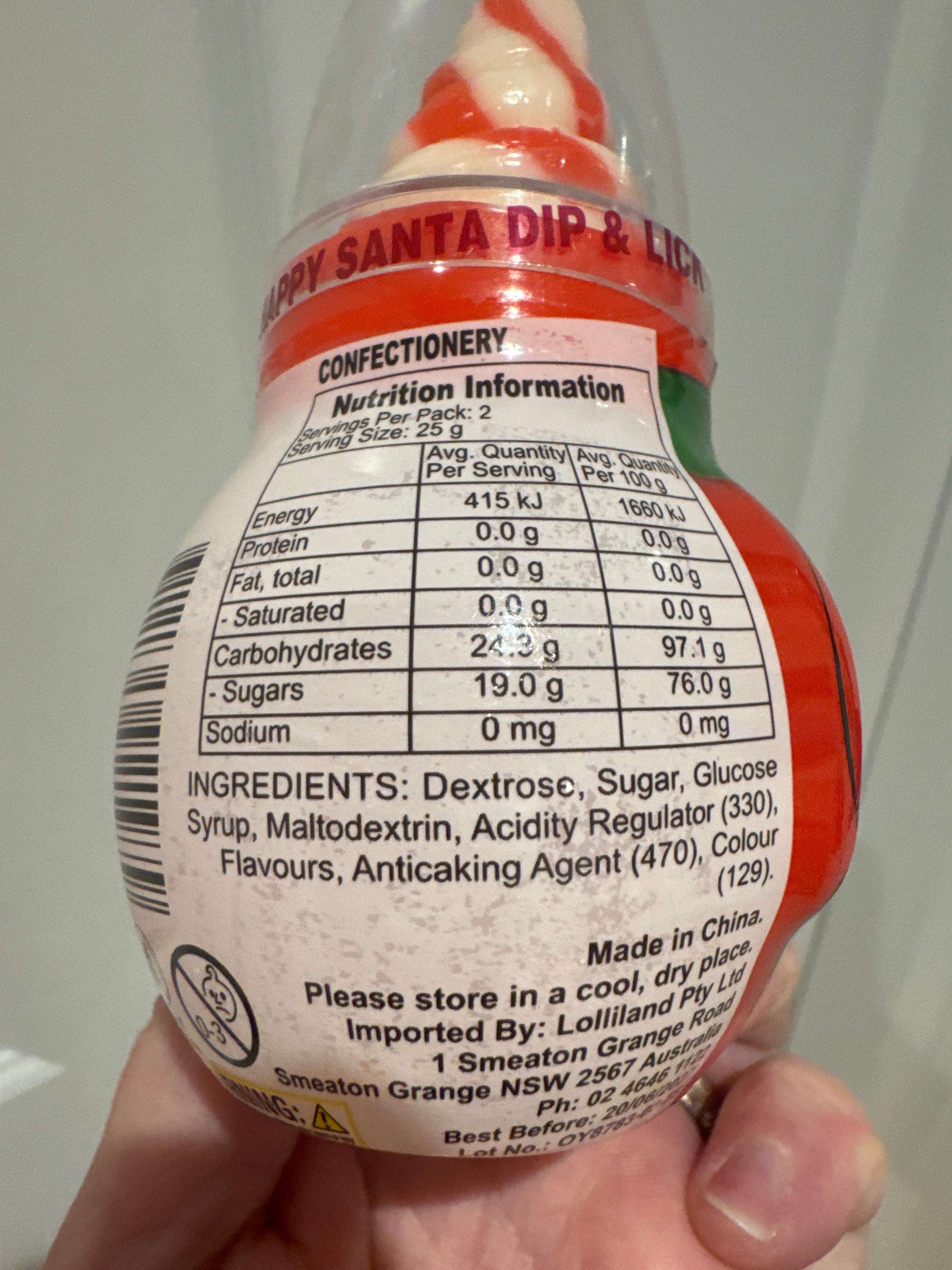 Happy Santa Dip & Lick 50g