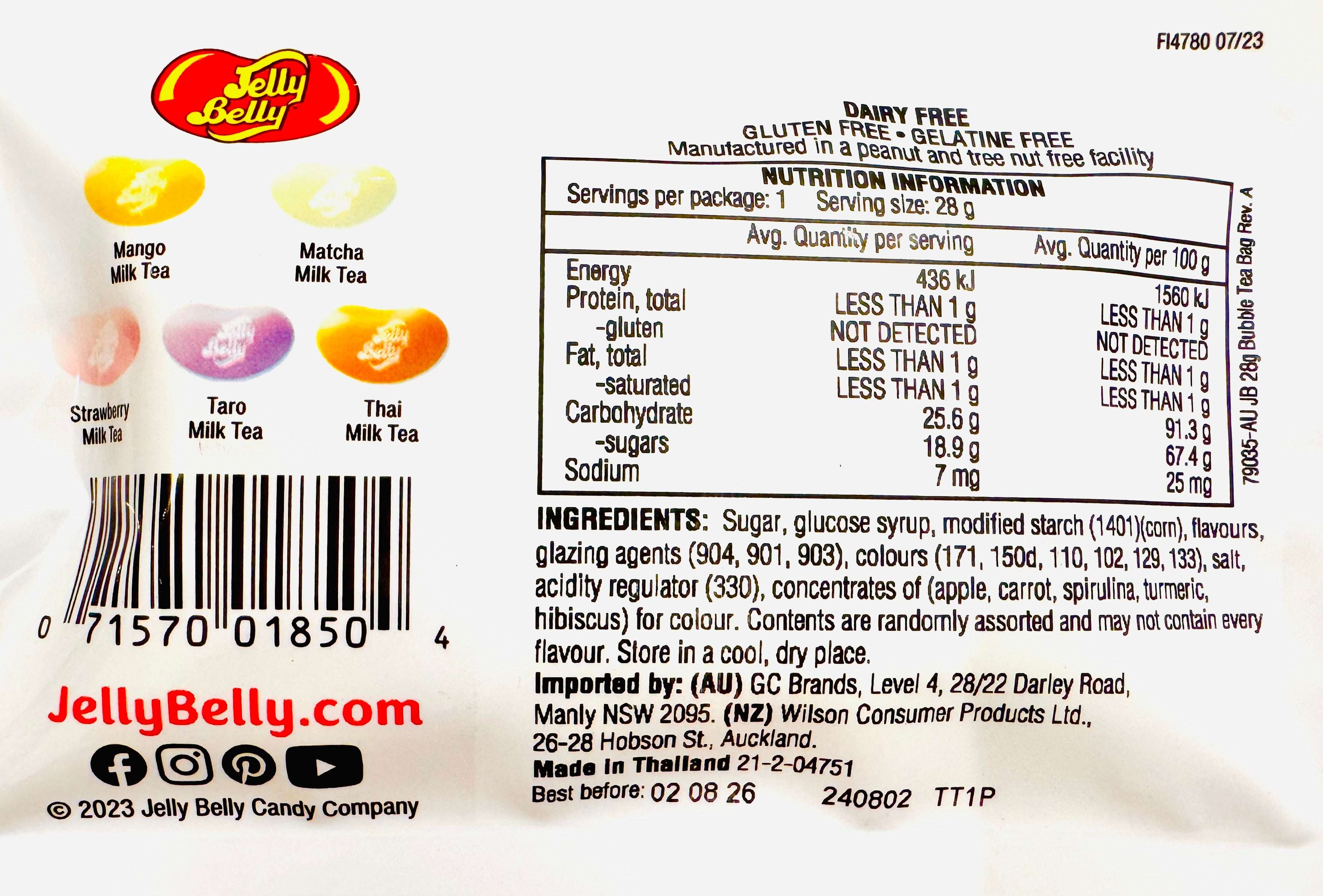 Jelly Belly Bubble Tea 28g