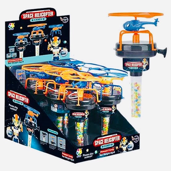 Space Helicopter Launcher and Candy
