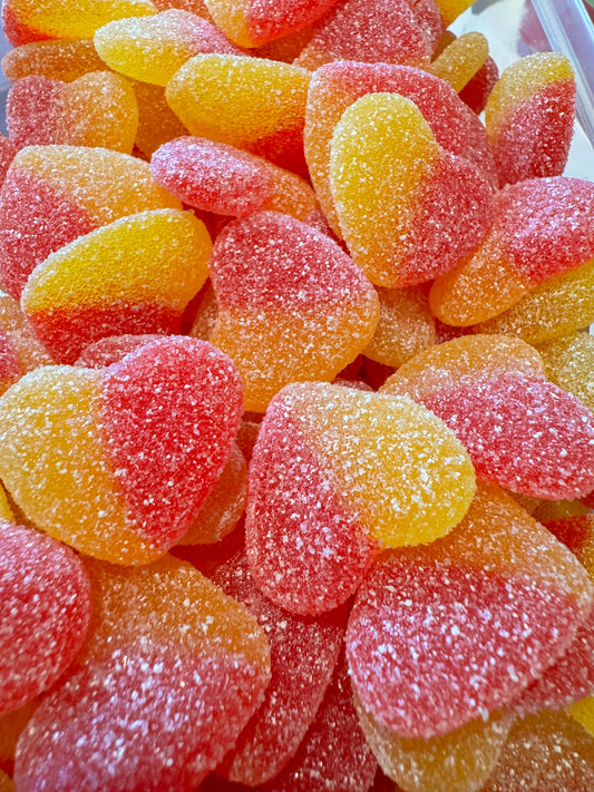 Trolli Sour Peach Hearts