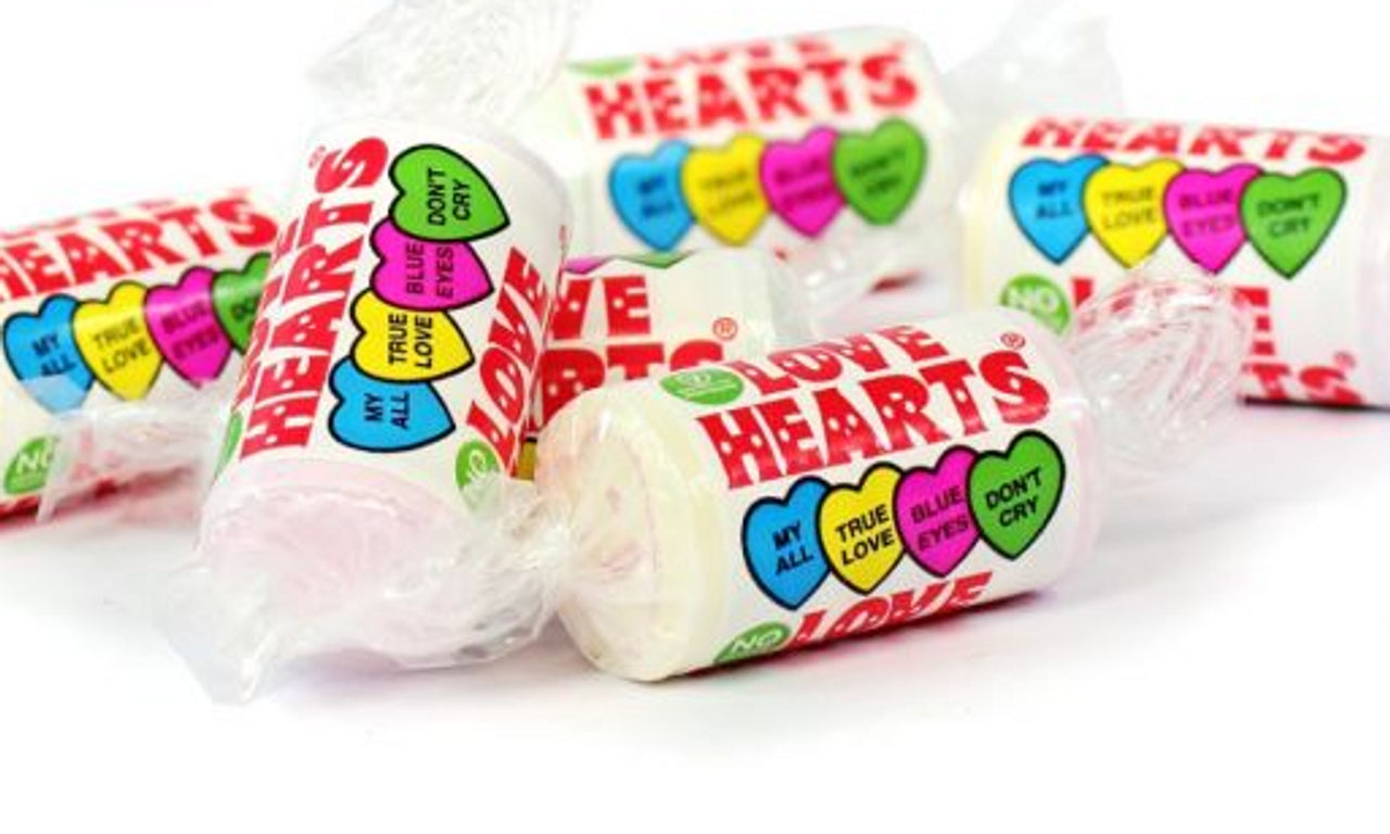 Swizzels Love Heart Mini Rolls