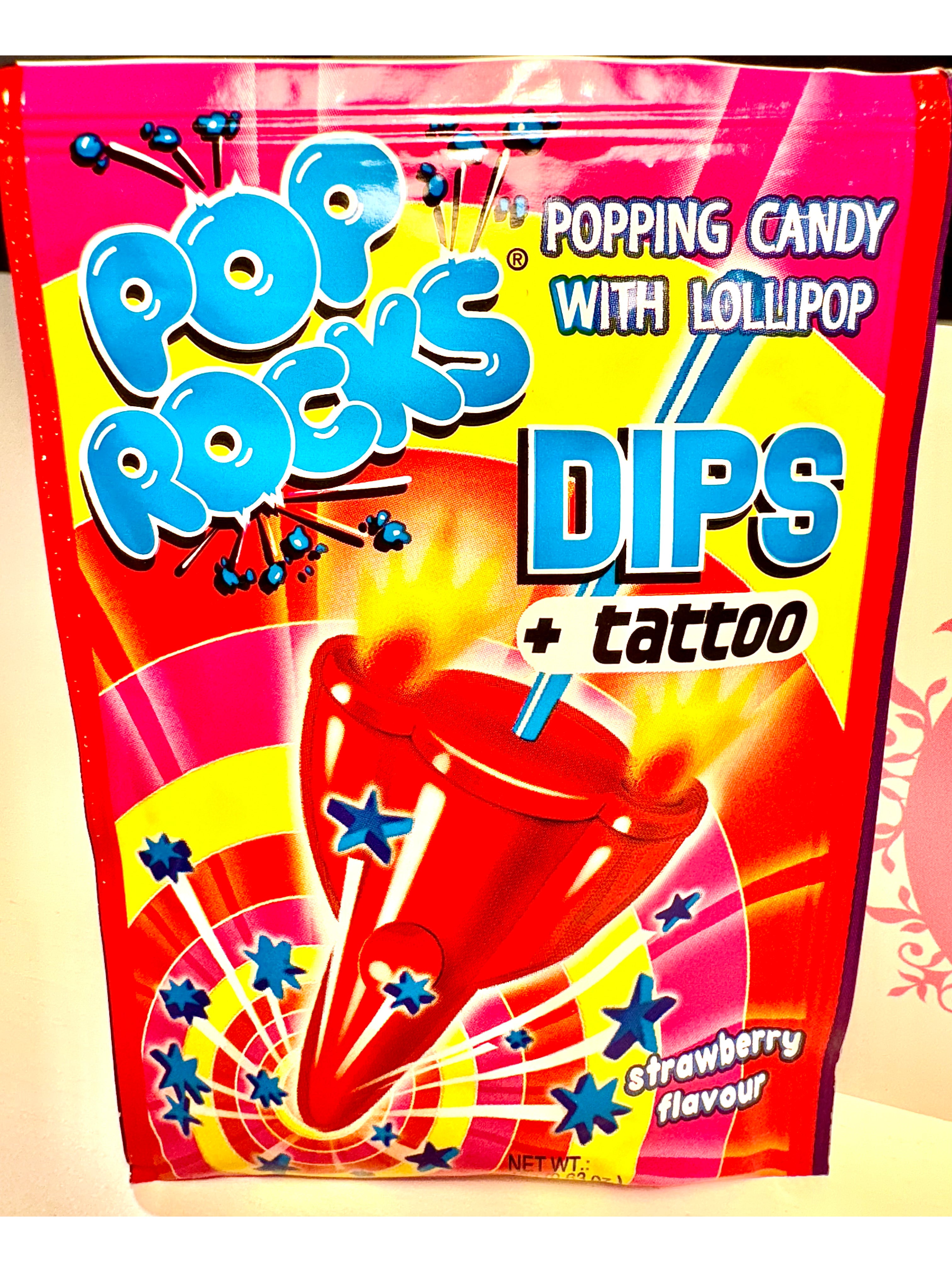 Pop Rocks Dips + Tattoo