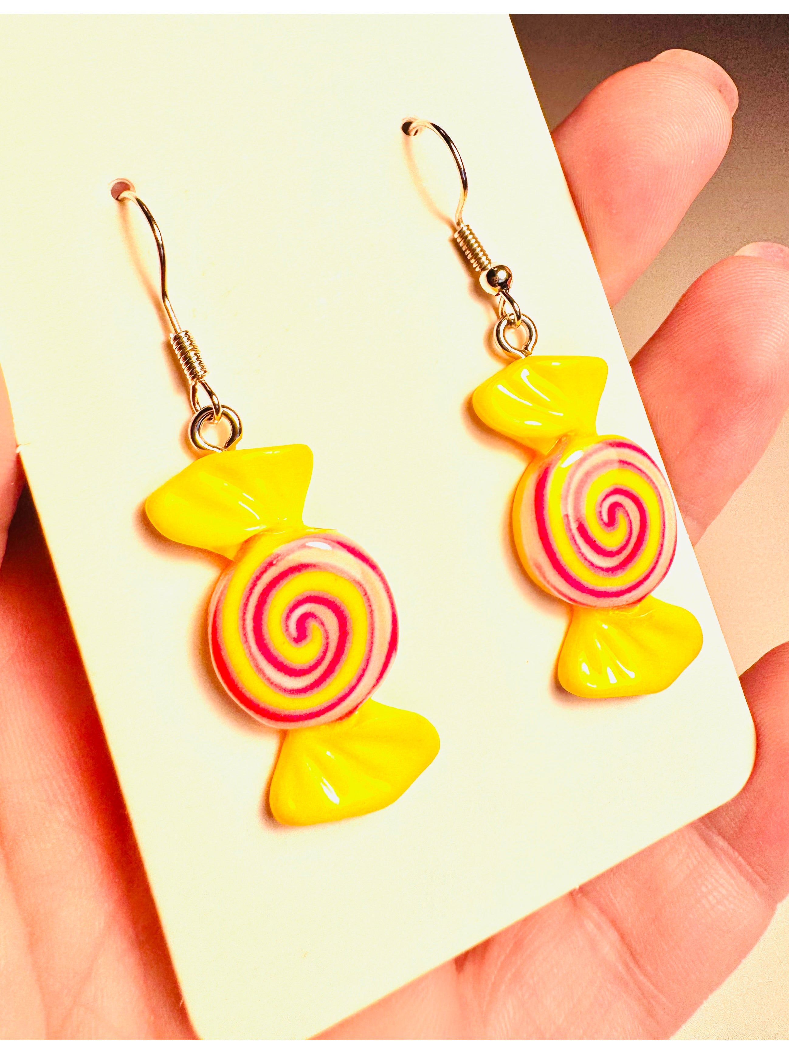 Swirl Lolly Earrings